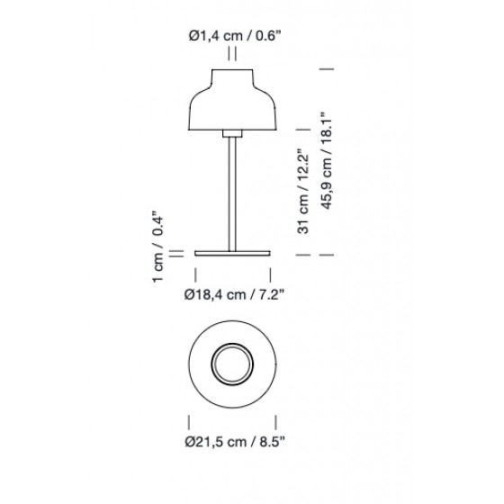 Santa & Cole M64 Table Lamp